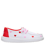 GIRLS LITTLE-BIG KID WENDY YOUTH SLIP ON SNEAKER - WHITE