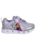 GIRLS TODDLER-LITTLE KID FROZEN LIGHT UP SNEAKER - PURPLE
