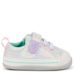 GIRLS INFANT-TODDLER STEVIE MINI SNEAKER - SILVER