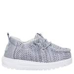 BOYS LILDUDE SLIP ON - GREY