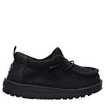 BOYS LILDUDE SLIP ON - BLACK