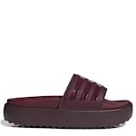BOYS BIG LITTLE KID ADILETTE PLATFORM  SLIDE - BURGUNDY