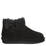 GIRLS LITTLE-BIG KID SAIGE YOUTH FUR BOOT - BLACK