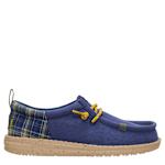 BOYS LITTLE-BIG KID WALLY FUNK SLIP ON SNEAKER - BLUE