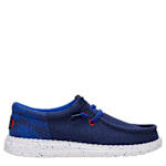 BOYS LITTLE-BIG KID WALLY FUNK SLIP ON SNEAKER - BLUE