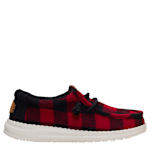 BOYS LITTLE-BIG KID WALLY SLIP ON SNEAKER - RED