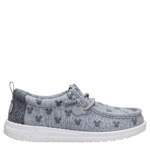 BOYS LITTLE-BIG KID WALLY MICKEY SLIP ON SNEAKER - GREY