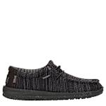 BOYS LITTLE-BIG KID WALLY STRETCH SOX SLIP ON SNEAKER - BLACK