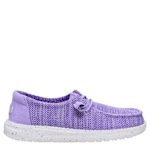 GIRLS LITTLE-BIG KID WENDY STRETCH SOX SLIP ON SNEAKER - PURPLE