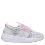 GIRLS LITTLE-BIG KID SIROCCO STRETCH SOX SLIP ON SNEAKER - GREY