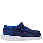 BOYS TODDLER WALLY FUNK SLIP ON SNEAKER - BLUE