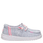 GIRLS TODDLER WENDY SLIP ON SNEAKER - GREY