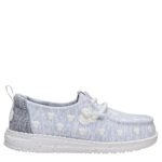 GIRLS TODDLER WENDY MINNIE SLIP ON SNEAKER - GREY