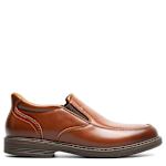 BOYS LITTLE-BIG KID HIGHRISE MOC TOE SLIP ON LOAFER - COGNAC