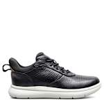 BOYS LITTLE-BIG KID FLEET PERF TOE ELASTIC LACE SNEAKER - BLACK