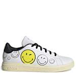 BOYS BIG KID SMILEY ADVANTAGE 2.0 SNEAKER - WHITE