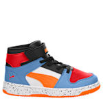 BOYS LITTLE KID REBOUND LAYUP SL SNEAKER - BLUE