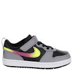 BOYS LITTLE KID COURT BOROUGH RECRAFT LOW SNEAKER - GREY