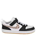 GIRLS LITTLE KID COURT BOROUGH LOW SNEAKER - BLACK