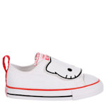GIRLS INFANT CHUCK TAYLOR HELLO KITTY SNEAKER - WHITE