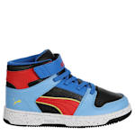 BOYS LITTLE KID REBOUND LAYUP ELEVATED SNEAKER - RED