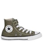 BOYS LITTLE KID CHUCK TAYLOR ALL STAR 1V MID SNEAKER - OLIVE