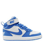 BOYS BIG KID COURT BOROUGH 2 MID SNEAKER - WHITE