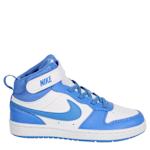 BOYS LITTLE KID COURT BOROUGH 2 MID SNEAKER - WHITE