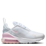 GIRLS LITTLE KID AIR MAX 270 SNEAKER - WHITE