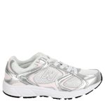 GIRLS LITTLE KID 408 SNEAKER - SILVER