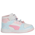 GIRLS LITTLE KID REBOUND LAYUP SNEAKER - LIGHT BLUE