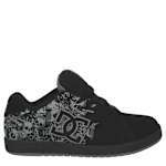 BOYS LITTLE-BIG KID GAVELER SKULLS SKATE SHOE - BLACK