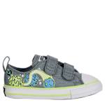 BOYS INFANT-TODDLER  CHUCK TAYLOR ALL STAR 2V SNEAKER - GREY