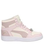 GIRLS BIG KID REBOUND LAYUP SNEAKER - PURPLE