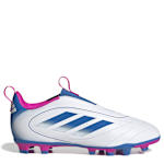 BOYS BIG KID GOLETTO IX LACELESS SOCCER CLEATS - WHITE