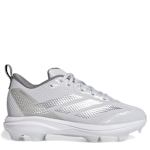 GIRLS BIG-LITTLE KID ADIZERO INSTINCT SOFTBALL CLEAT - GREY