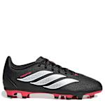 BOYS BIG-LITTLE KID PREDATOR CLUB SOCCER CLEATS - BLACK