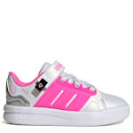 GIRLS LITTLE KID LIGHTORAMA COURT SNEAKER - WHITE