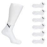 MENS LARGE QUARTER CREW SOCKS 6 PAIRS