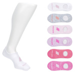WOMENS NO SHOW SOCKS 6 PAIRS