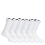 UNISEX MEDIUM CREW SOCKS 6 PAIRS