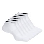 UNISEX MEDIUM NO SHOW SOCKS 6 PAIRS