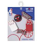 UNISEX CHICAGO BULLS 5 PACK JIBBITZ - ASSORTED