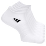 MENS SUPERLITE NO SHOW SOCKS 6 PAIRS - WHITE