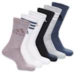 MENS ATHLETIC CUSHIONED CREW SOCKS 6 PAIRS