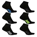 MENS PERFORMANCE LOW CUT SOCKS 6 PAIRS