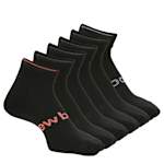 WOMENS PERFORMANCE QUARTER SOCKS 6 PAIRS