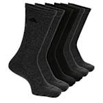 MENS ATHLETIC CUSHIONED CREW SOCKS 6 PAIRS