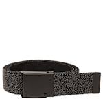 UNISEX REVERSIBLE STRETCH WEB BELT - DARK GREY