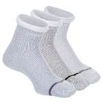 WOMENS QUARTER SOCKS 3 PAIRS